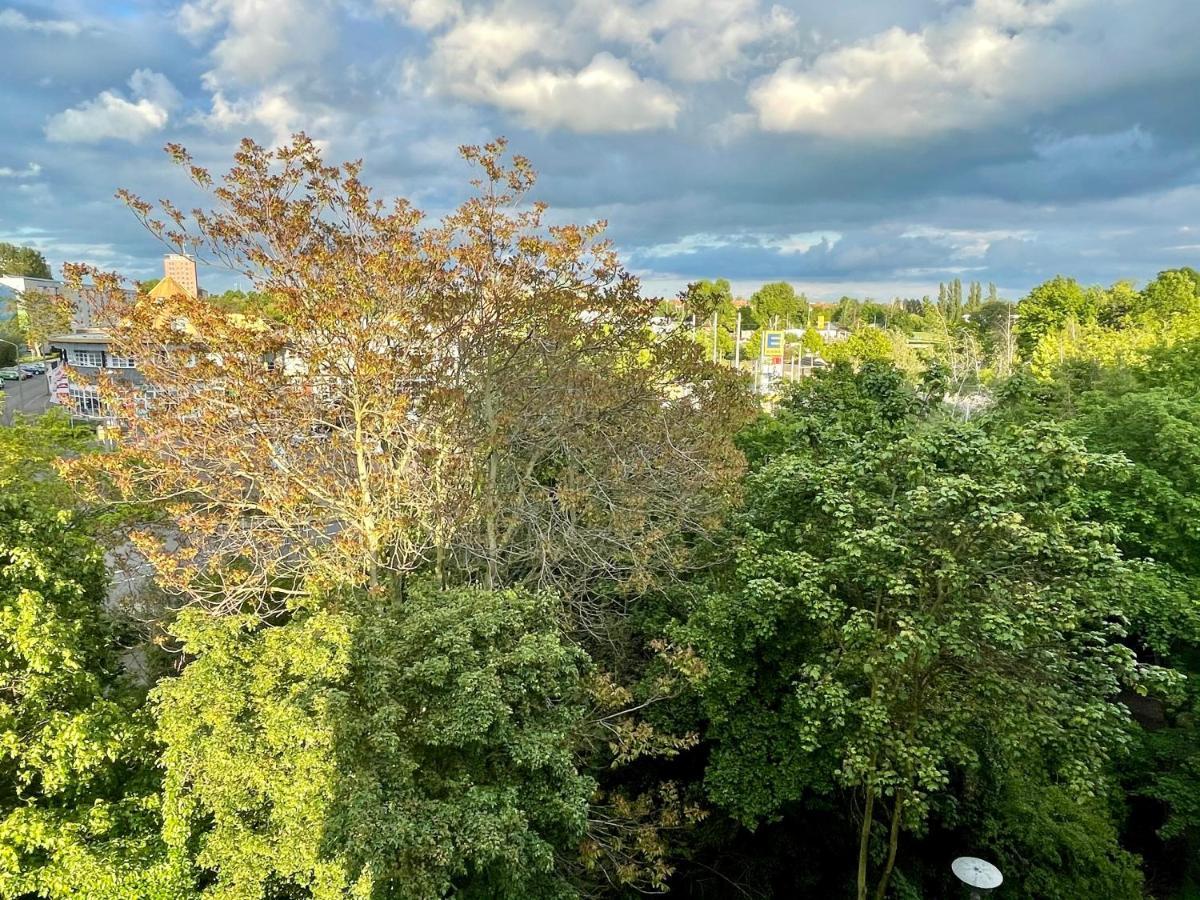 Zentrumsnahe Leipzig-Apartments, Nahe Ufz Und Bmw Inkl Parkplatz Und Fahrraeder Bagian luar foto