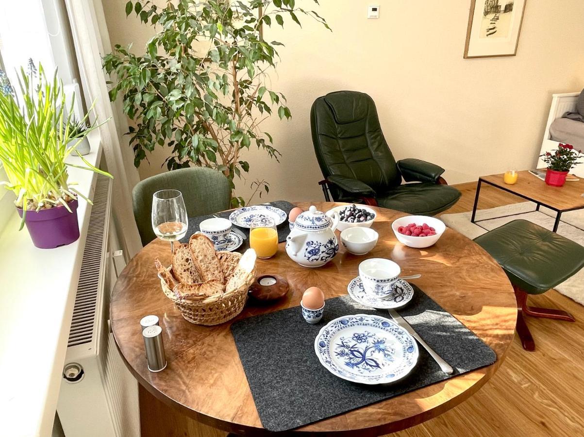Zentrumsnahe Leipzig-Apartments, Nahe Ufz Und Bmw Inkl Parkplatz Und Fahrraeder Bagian luar foto
